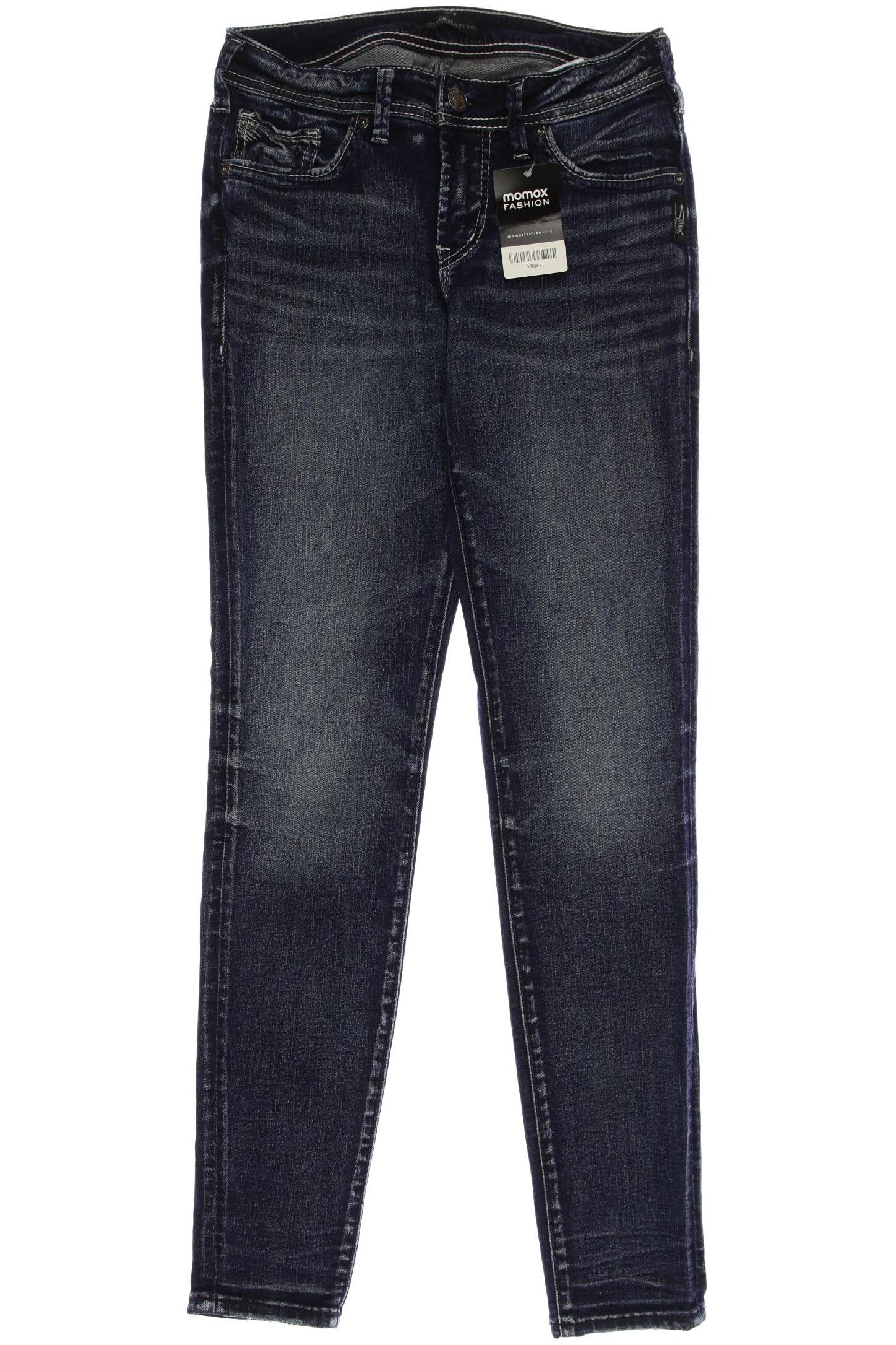 Silver Jeans Damen Jeans, blau, Gr. 36 von SILVER JEANS