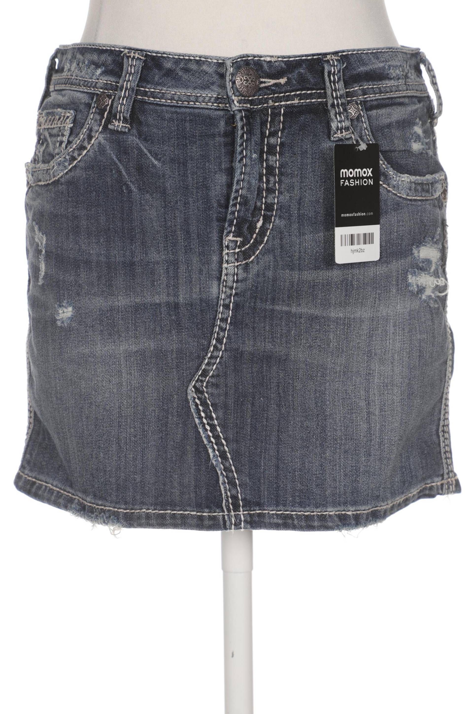 Silver Jeans Damen Rock, marineblau, Gr. 38 von SILVER JEANS