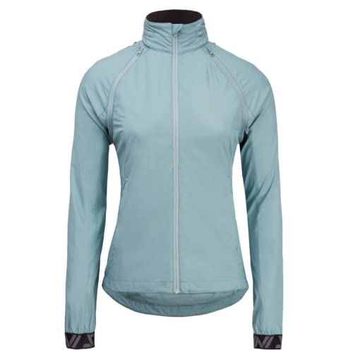 SILVINI VETTA Sportlicher Windbreaker für Damen Windjacke Damen Leicht Fahrradjacke Damen Winddicht Damen Leicht Regenjacke Damen Sport Regenjacke Damen Leichte Laufjacke Damen Regenjacke Beutel von SILVINI