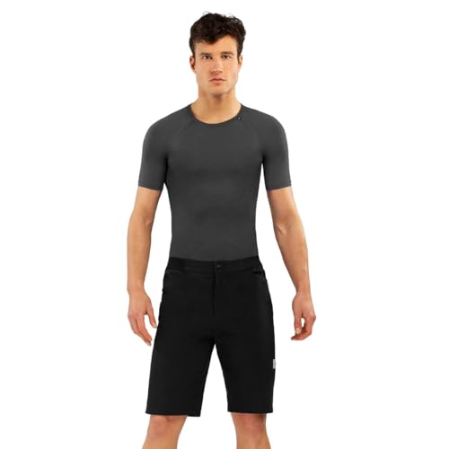 SIROKO Block-Shorts für Herren, Schwarz, Schwarz , L von SIROKO