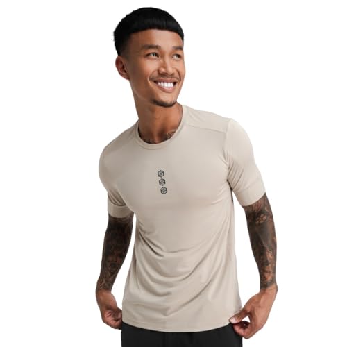 SIROKO - Gravel Technisches T-Shirt Cedar - S - Beige von SIROKO