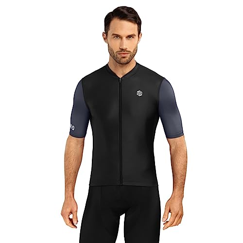 SIROKO - Radsporttrikots M2 Bregenz - XL - Schwarz/Grau von SIROKO