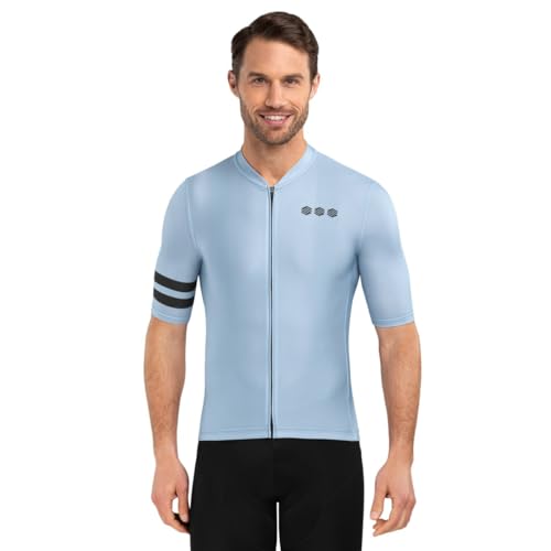 SIROKO - Radsporttrikots M2 Faro - XL - Hellblau/Schwarz von SIROKO