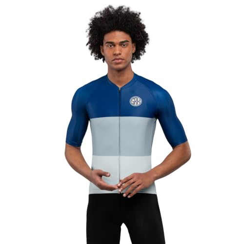 SIROKO - Radsporttrikots M2 Riedberg - XL - Blau/Grau/Weiß von SIROKO