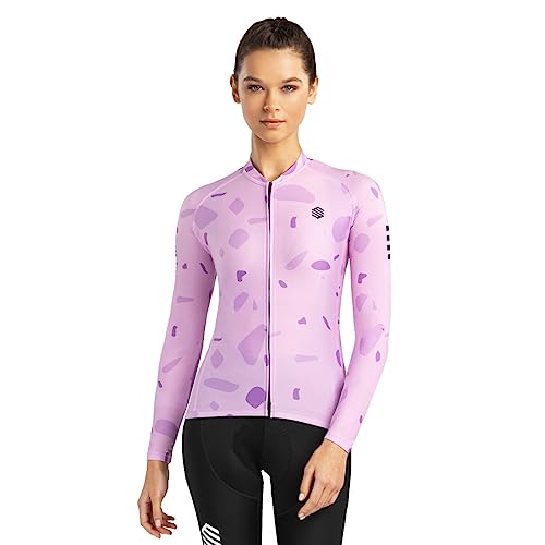 SIROKO - Radtrikot Langarm für Damen M2 Annie - M - Lavendel von SIROKO