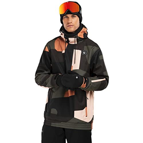 SIROKO - Skijacke W1 Sandboard - S - Schwarz/Braun von SIROKO