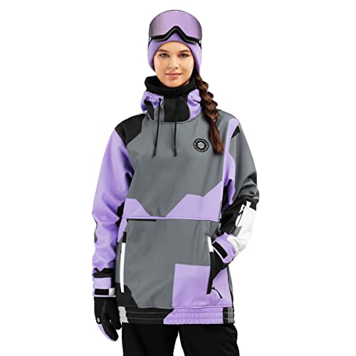 SIROKO - Skijacke für Damen W1-W Tignes - XS - Lavendel/Schwarz von SIROKO