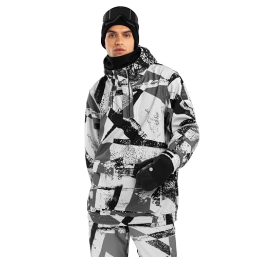 SIROKO - Snowboardjacke mit Kängurutasche W3 Rush - M - Mehrfarbig von SIROKO