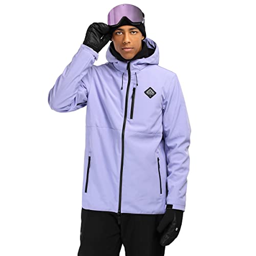 SIROKO - Softshell Jacke für Schnee W2 Makalu - M - Lavendel von SIROKO