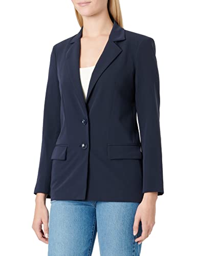 Sisley Damen 2KVXLW00D Jacket, Dark Blue 06U, 38 von SISLEY