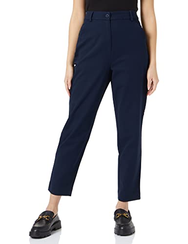 Sisley Damen Trousers 45G2LF01D Pants, Dark Blue 06U, 36 von SISLEY