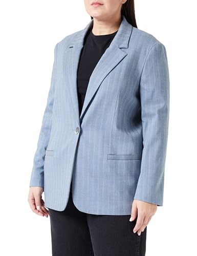 Sisley Womens 2K2HLW01D Jacket, Light Blue Pinstripe 902, 38 Sisley Womens 2K2HLW01D Jacket, Light Blue Pinstripe 902, 38 von SISLEY
