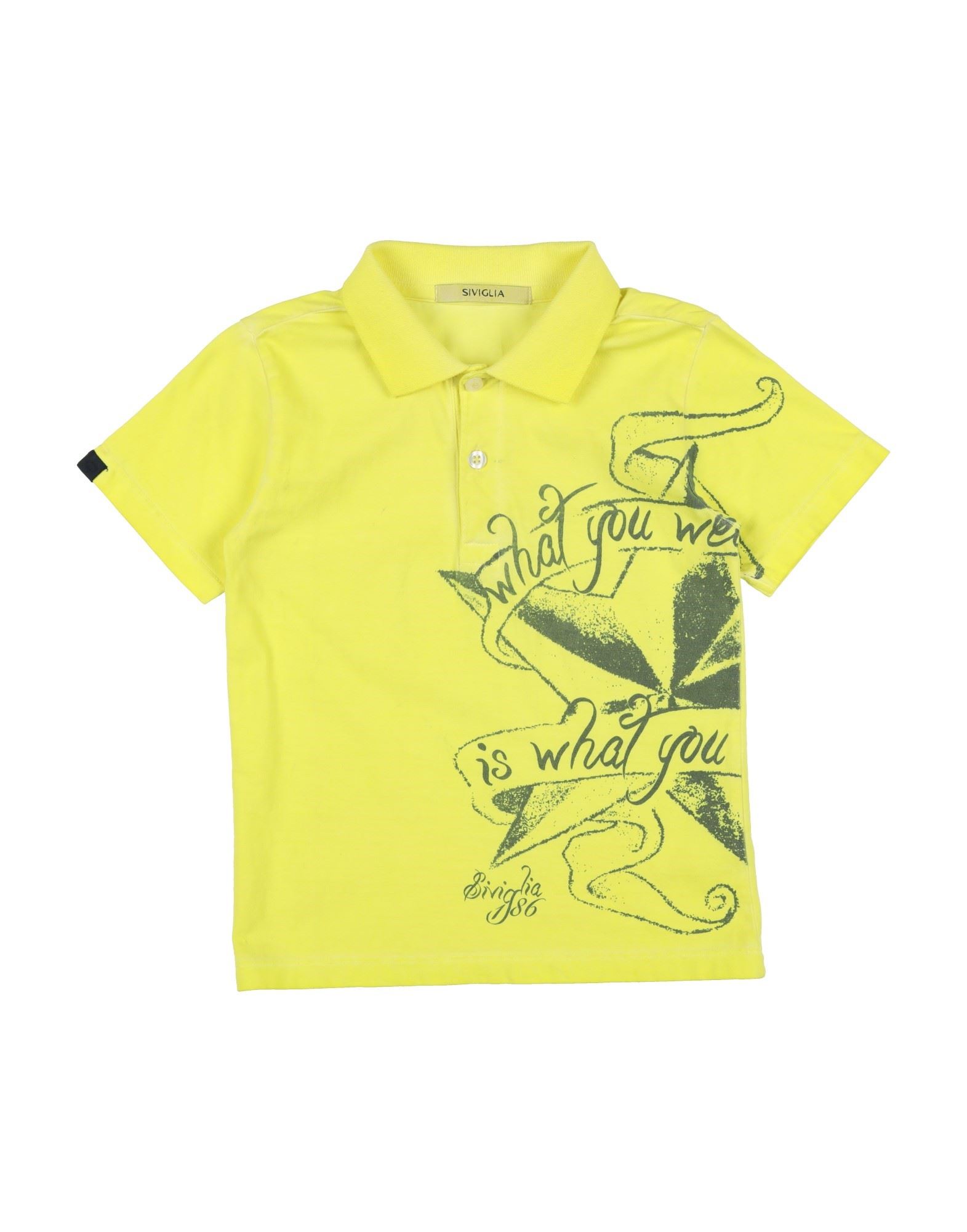 SIVIGLIA Poloshirt Kinder Gelb von SIVIGLIA