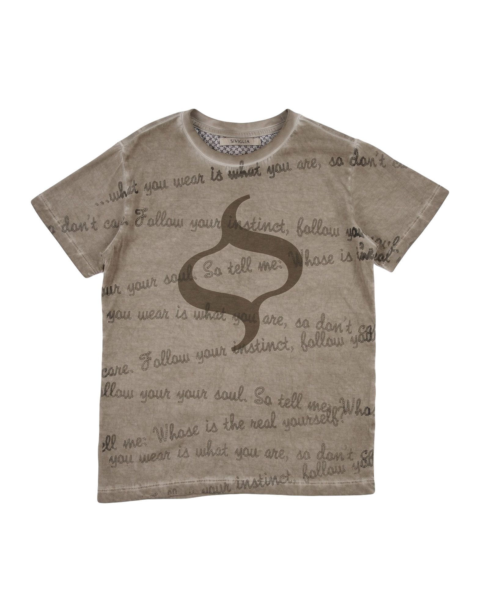 SIVIGLIA T-shirts Kinder Khaki von SIVIGLIA