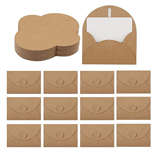 SJBAUTYO Mini Briefumschläge mit Herz Verschluss,20 Mini Vintage Kraftpapier Umschläge,MINI enveloppes en papier kraft,mit 20 Blanko Papier Karten,für Geschenkkarten DIY Graffiti SJBAUTYO Mini Briefumschläge mit Herz Verschluss,20 Mini Vintage Kraftpapier Umschläge,MINI enveloppes en papier kraft,mit 20 Blanko Papier Karten,für Geschenkkarten DIY Graffiti von SJBAUTYO