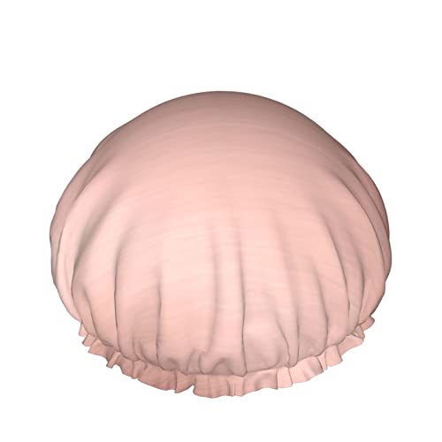 Schöne Rose Gold Hintergrund Duschhaube Für Frauen, Schichten Baden Dusche Wiederverwendbare Elastische Band Stretch Hem Haar Hut von SJOAOAA