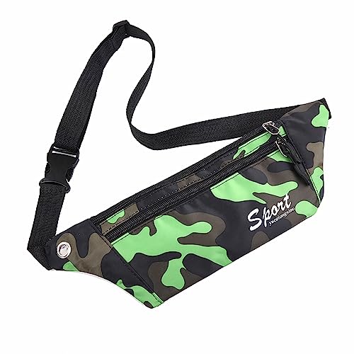 Bauchtasche Herren Damen Gürteltasche Wasserdicht Hüfttasche mit verstellbarem Riemen Brustbeutel Camouflage Sport Umhängetasche Outdoor Brusttasche für Laufen Camping Wandern Fitness Fahrrad von SJTJSPX