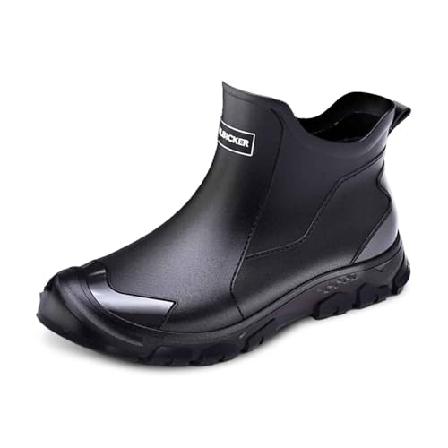 SKFLABOOF Gummistiefel Herren Atmungsaktiv Mode Unisex-Erwachsene Gummistiefeletten Stiefeletten Rain Boots Men Kurz Bequem Gummischuhe Outdoor SKFLABOOF Gummistiefel Herren Atmungsaktiv Mode Unisex-Erwachsene Gummistiefeletten Stiefeletten Rain Boots Men Kurz Bequem Gummischuhe Outdoor von SKFLABOOF