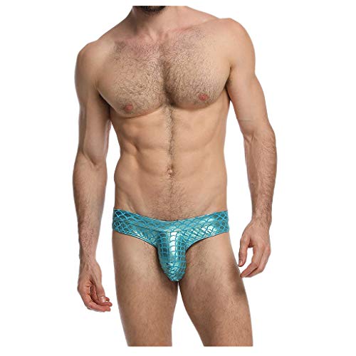 SKFLABOOF Sexy Unterwäsche Für Mann Männer Unterhosen Borat Badeanzug C String Mann Lustige Unterhosen Männer Neon Anzug C String Herren Extrem Kinky Outfit Men von SKFLABOOF