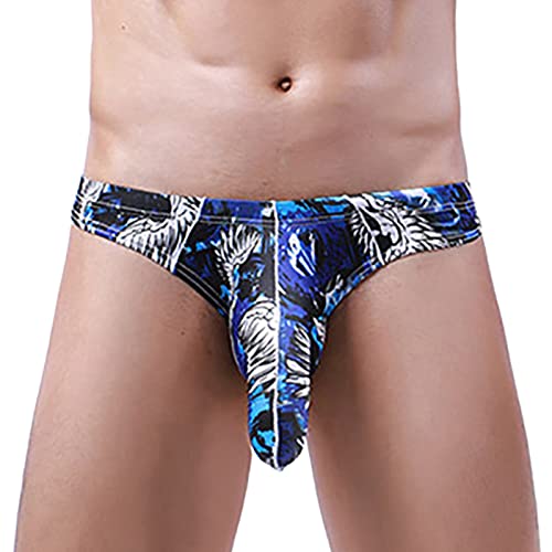 SKFLABOOF String Tanga Herren Boxershorts Männer Gay Unterwäsche Herren Men Underwear Leder Dessous Sexy Unzerwäsche Leder Unterhose Männer Satin Boxershorts Herren von SKFLABOOF