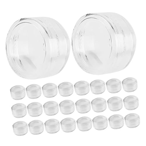 SKISUNO 100stücke Kleine Aufbewahrungsgläser Mit Deckel Transparente Kosmetikbehälter Für Glitzer Make-up Bastelbedarf Für Reisen Und -projekte SKISUNO 100stücke Kleine Aufbewahrungsgläser Mit Deckel Transparente Kosmetikbehälter Für Glitzer Make-up Bastelbedarf Für Reisen Und -projekte von SKISUNO