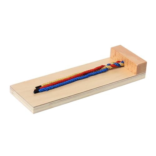 SKISUNO 1stück Holz Haarflechtspielzeug Für Junge Mädchen Frühes Lernspielzeug Zur Haarflecht-technik Für Kleinkinder Und Vorschulkinder SKISUNO 1stück Holz Haarflechtspielzeug Für Junge Mädchen Frühes Lernspielzeug Zur Haarflecht-technik Für Kleinkinder Und Vorschulkinder von SKISUNO