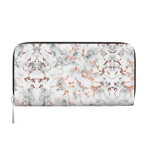 SKKNT Geldbörse mit Marmor-Textur, Kupferspritzer-Druck, geräumig, trendig, Leder-Handbrieftasche, Clutch, für Freizeit und Reisen, Schwarz, Einheitsgröße, Kunst SKKNT Geldbörse mit Marmor-Textur, Kupferspritzer-Druck, geräumig, trendig, Leder-Handbrieftasche, Clutch, für Freizeit und Reisen, Schwarz, Einheitsgröße, Kunst von SKKNT