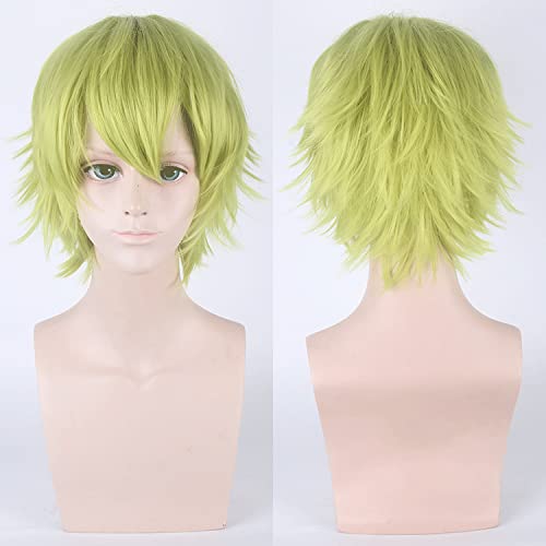 Halloween Fashion Christmas Party Dress Up Wig 30Cm Universal Cos Wig, Anti-Curling Face, Short Hair, Multi-Color Optional Hairy Style Color: 002-48 Halloween Fashion Christmas Party Dress Up Wig 30Cm Universal Cos Wig, Anti-Curling Face, Short Hair, Multi-Color Optional Hairy Style Color: 002-48 von SKYXD