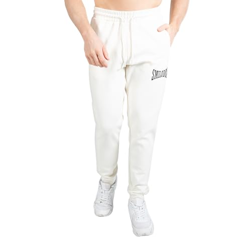 SMILODOX Herren Jogginghose Classic Pro - Slim Fit Lange Hose mit normalem Bund und Tunnelzug, Größe:3XL, Color:Creme SMILODOX Herren Jogginghose Classic Pro - Slim Fit Lange Hose mit normalem Bund und Tunnelzug, Größe:3XL, Color:Creme von SMILODOX