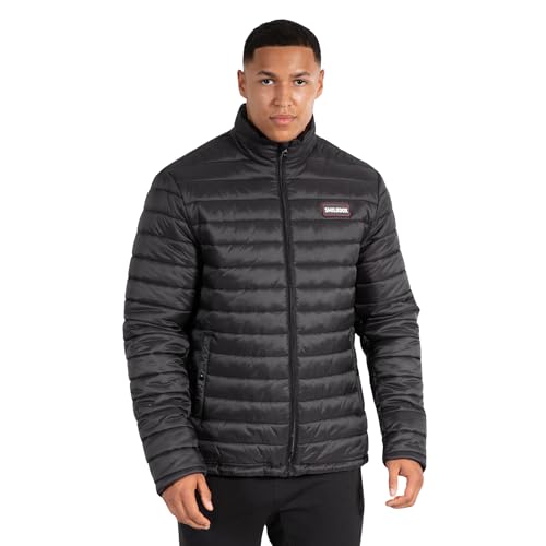 SMILODOX Herren Regular Fit Jacke Braiden - Regular Fit Langarm Übergangsjacke, Größe:M, Color:Schwarz von SMILODOX