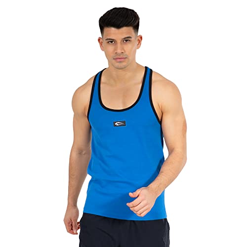 SMILODOX Herren Stringer Owen - Regular fit ärmelloses Oberteil mit Rundhals - Gym Muskelshirt für Fitnessbegeisterte Logo von SMILODOX