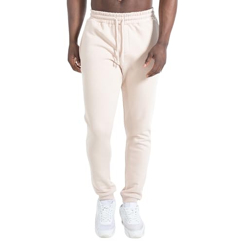 SMILODOX Joggingshose Herren Aldin - Baumwolle Sporthose, Trainingshose mit Reißverschlusstaschen, Freizeithose Laufhose Ideal für Sport Gym Fitness und Freizeit, Größe:3XL, Color:Hellbraun SMILODOX Joggingshose Herren Aldin - Baumwolle Sporthose, Trainingshose mit Reißverschlusstaschen, Freizeithose Laufhose Ideal für Sport Gym Fitness und Freizeit, Größe:3XL, Color:Hellbraun von SMILODOX
