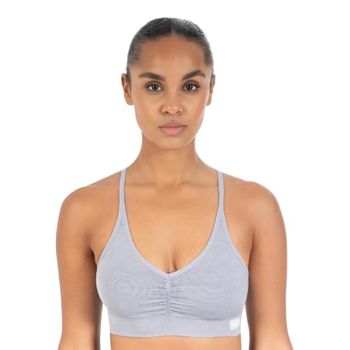 SMILODOX Sport BH Damen Batik Scrunch Icon, Shaped Fit, Blickdicht Push Up BH, V-Ausschnitt BH ohne Bügel, herausnehmbare Cups, verstellbare Träger Bustier, Yoga, Fitness & Training SMILODOX Sport BH Damen Batik Scrunch Icon, Shaped Fit, Blickdicht Push Up BH, V-Ausschnitt BH ohne Bügel, herausnehmbare Cups, verstellbare Träger Bustier, Yoga, Fitness & Training von SMILODOX