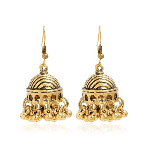 Boho Bell Kronleuchter Dangle Ohrringe für Frauen Vintage Perlen Quaste Tassel Drop Baumring Ohrring Stud für Jhumka Jhumki Traditioneller indischer Hochzeits Weihnachtsschmuck Boho Bell Kronleuchter Dangle Ohrringe für Frauen Vintage Perlen Quaste Tassel Drop Baumring Ohrring Stud für Jhumka Jhumki Traditioneller indischer Hochzeits Weihnachtsschmuck von SNHHNSW