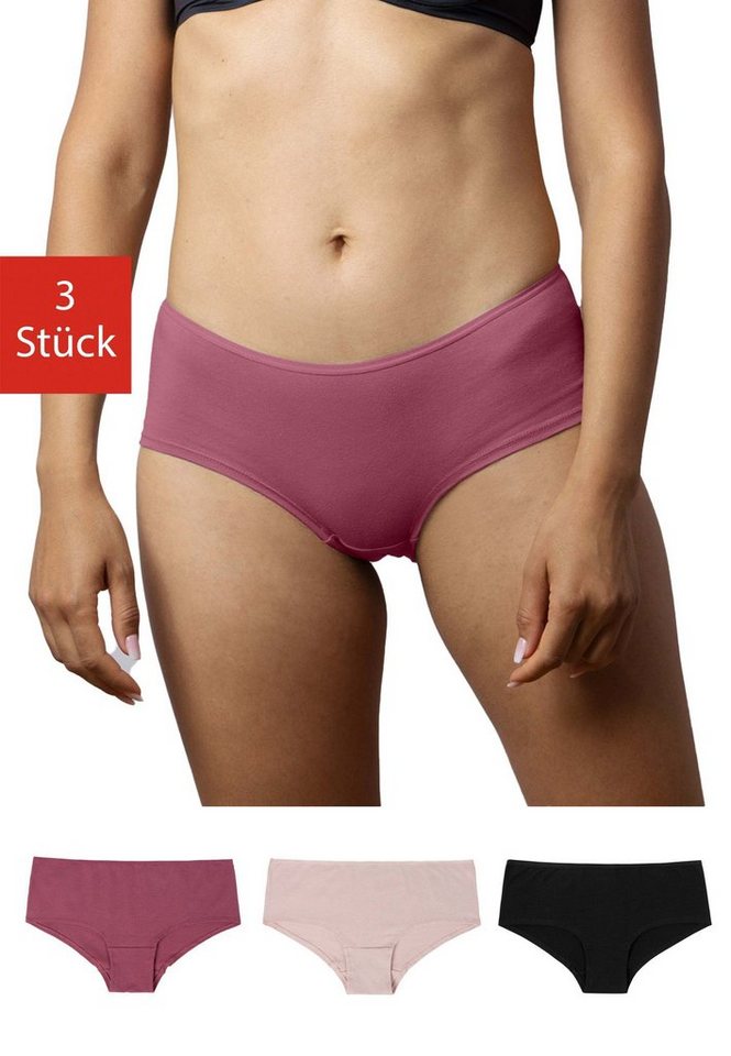 SNOCKS Hipster Panties Damen Unterhose (3-St) aus Bio-Baumwolle für ein bequemes Tragegefühl von SNOCKS