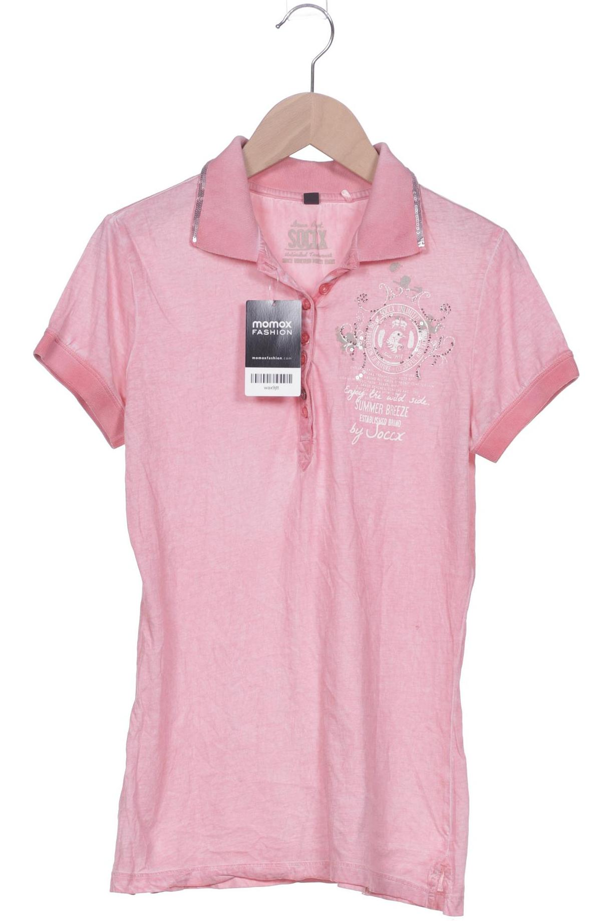 Soccx Damen Poloshirt, pink, Gr. 36 von SOCCX