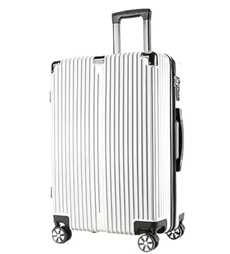 Reisekoffer Rollkoffer Koffer Trolley Handgepäck-Koffer Mit Großem Fassungsvermögen Und Zahlenschloss Für Männer Und Frauen Koffer Gepäck (Color : C, Size : 22in) von SOCUY