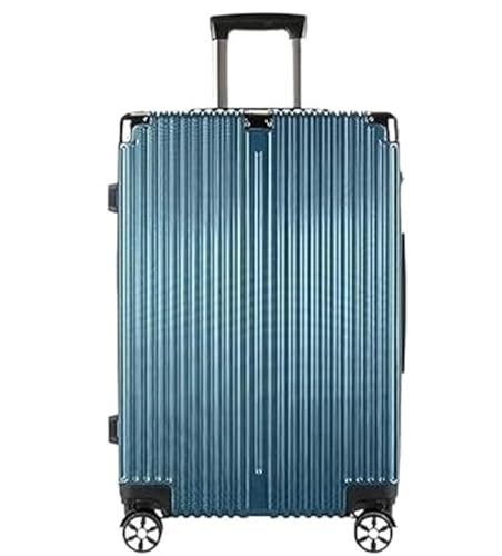 Reisekoffer Rollkoffer Koffer Trolley Handgepäck-Koffer Mit Großem Fassungsvermögen Und Zahlenschloss Für Männer Und Frauen Koffer Gepäck (Color : D, Size : 24in) von SOCUY