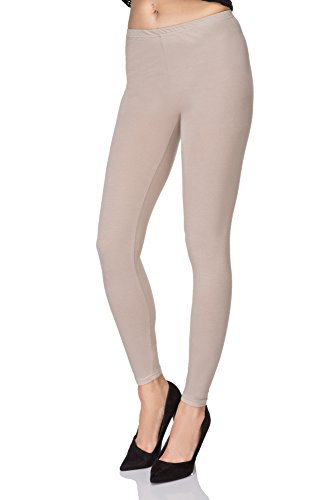 SOFTSAIL Leggings Damen Lang Baumwolle Jogginghose Sport-Leggings, Beige M SOFTSAIL Leggings Damen Lang Baumwolle Jogginghose Sport-Leggings, Beige M von SOFTSAIL