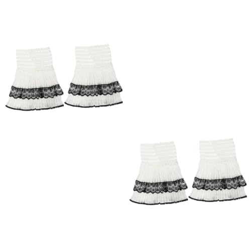 SOIMISS 2paare Kreative Und Ansprechende Titel Für Ihr Produkt Abnehmbare Spitzenmanschetten Für Damen Verstellbare Rüschenärmel Dekorative Handgelenk Manschetten Für Elegante Outfits SOIMISS 2paare Kreative Und Ansprechende Titel Für Ihr Produkt Abnehmbare Spitzenmanschetten Für Damen Verstellbare Rüschenärmel Dekorative Handgelenk Manschetten Für Elegante Outfits von SOIMISS