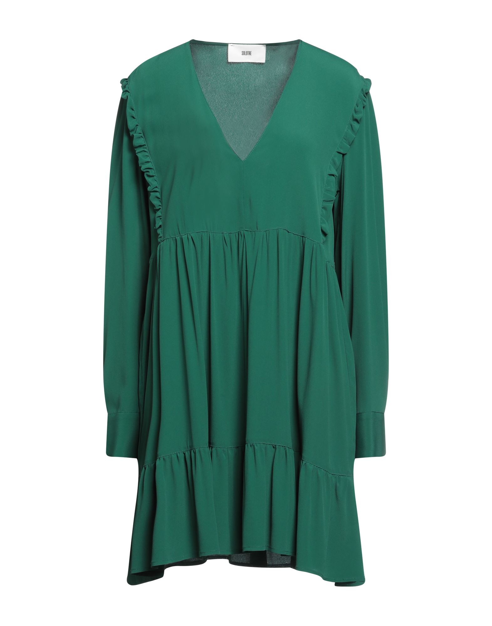 SOLOTRE Mini-kleid Damen Grün von SOLOTRE