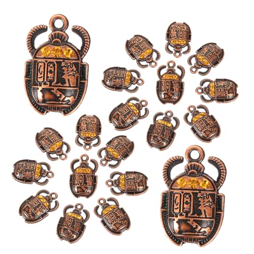 SOLUSTRE 30 Stück Skarabäus Anhänger Für Halsketten Armbänder Charms Für Die Armbandherstellung Insektenanhänger Schmuckherstellung Charms Schmuckanhänger Ägypten Anhänger Schmuck SOLUSTRE 30 Stück Skarabäus Anhänger Für Halsketten Armbänder Charms Für Die Armbandherstellung Insektenanhänger Schmuckherstellung Charms Schmuckanhänger Ägypten Anhänger Schmuck von SOLUSTRE