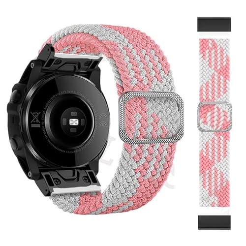 SOMKB Nylon-Armband für Garmin Fenix 7 7X 6 6X 5 5X Plus 3HR Forerunner 935 945 Smartwatch, 22 mm / 26 mm, Approach s62 s60, Achat von SOMKB