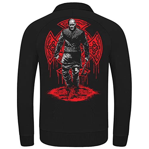 Herren Sweatjacke Viking see you in Walhalla Wikinger heiden odin thor rune von SONS OF ODIN