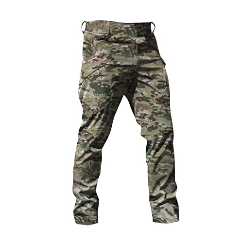 SOOUICKER Arbeitshosen Männer Stretch Cargohose Herren Tactical Wanderhose Herren Sommer Chino Hose Herren Stretch Outdoorhose Herren Lang Jagdhose Trekkinghose Cargohose Herren Slim Fit von SOOUICKER