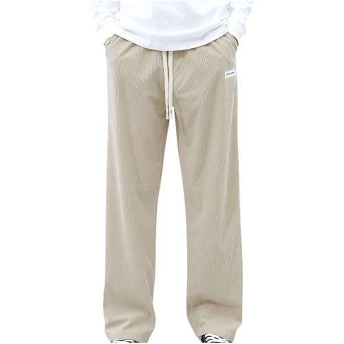SOOUICKER Cordhose Herren Baggy Oldschool Breite Jogginghose Herren Gym Cordhose Herren Weites Bein Freizeithose Herren Cord mit Gummizug Sporthose Herren Lang Weit Cordhose Loose Fit SOOUICKER Cordhose Herren Baggy Oldschool Breite Jogginghose Herren Gym Cordhose Herren Weites Bein Freizeithose Herren Cord mit Gummizug Sporthose Herren Lang Weit Cordhose Loose Fit von SOOUICKER