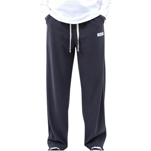 SOOUICKER Cordhose Herren Baggy Weites Bein Freizeithose Cord mit Gummizug Jogginghose Vintage Ohne Bündchen Trainingshose Lang Weit Sporthose Fitness mit Taschen SOOUICKER Cordhose Herren Baggy Weites Bein Freizeithose Cord mit Gummizug Jogginghose Vintage Ohne Bündchen Trainingshose Lang Weit Sporthose Fitness mit Taschen von SOOUICKER