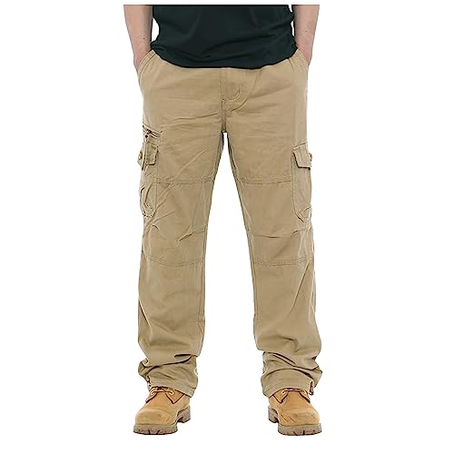 SOOUICKER Hosen Herren Baggy Baumwolle Trekkinghose Herren Cargo Outdoorhose Herren Baumwolle Stoffhose Herren Cargo Cargohose Herren Viele Taschen Cargohose Herren Vintage Outdoor SOOUICKER Hosen Herren Baggy Baumwolle Trekkinghose Herren Cargo Outdoorhose Herren Baumwolle Stoffhose Herren Cargo Cargohose Herren Viele Taschen Cargohose Herren Vintage Outdoor von SOOUICKER