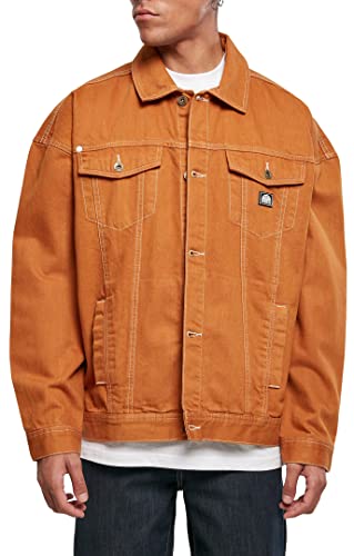 Southpole Men's SP202-Southpole Script Cotton Jacket Jacke, Toffee, L von Southpole