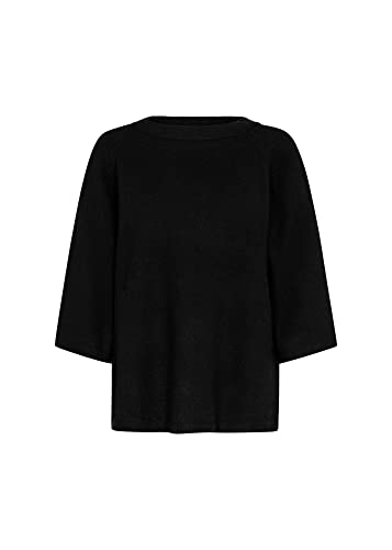 Soyaconcept Women's SC-Nessie 40 Damen Strick Pullover Sweater, 9999 Black, Small von SOYACONCEPT